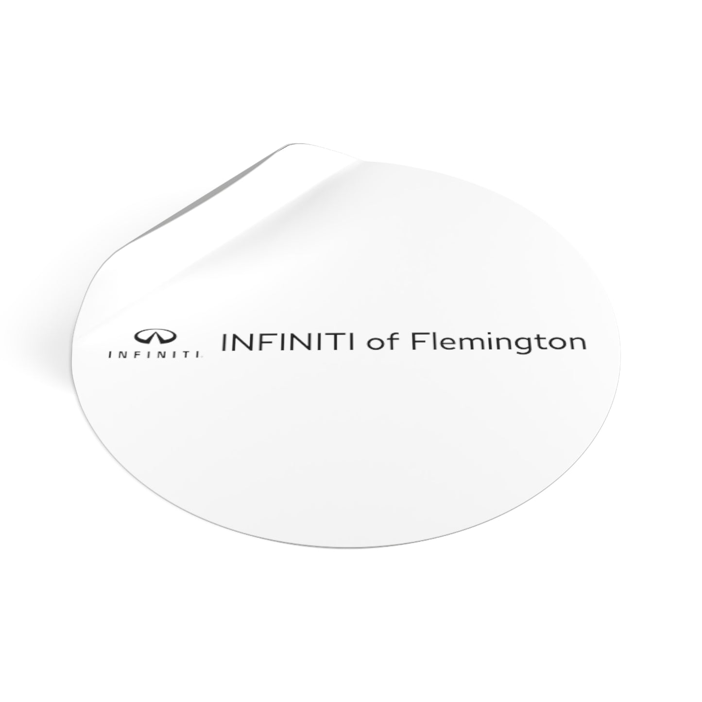 Round Vinyl Stickers - INFINITI of Flemington