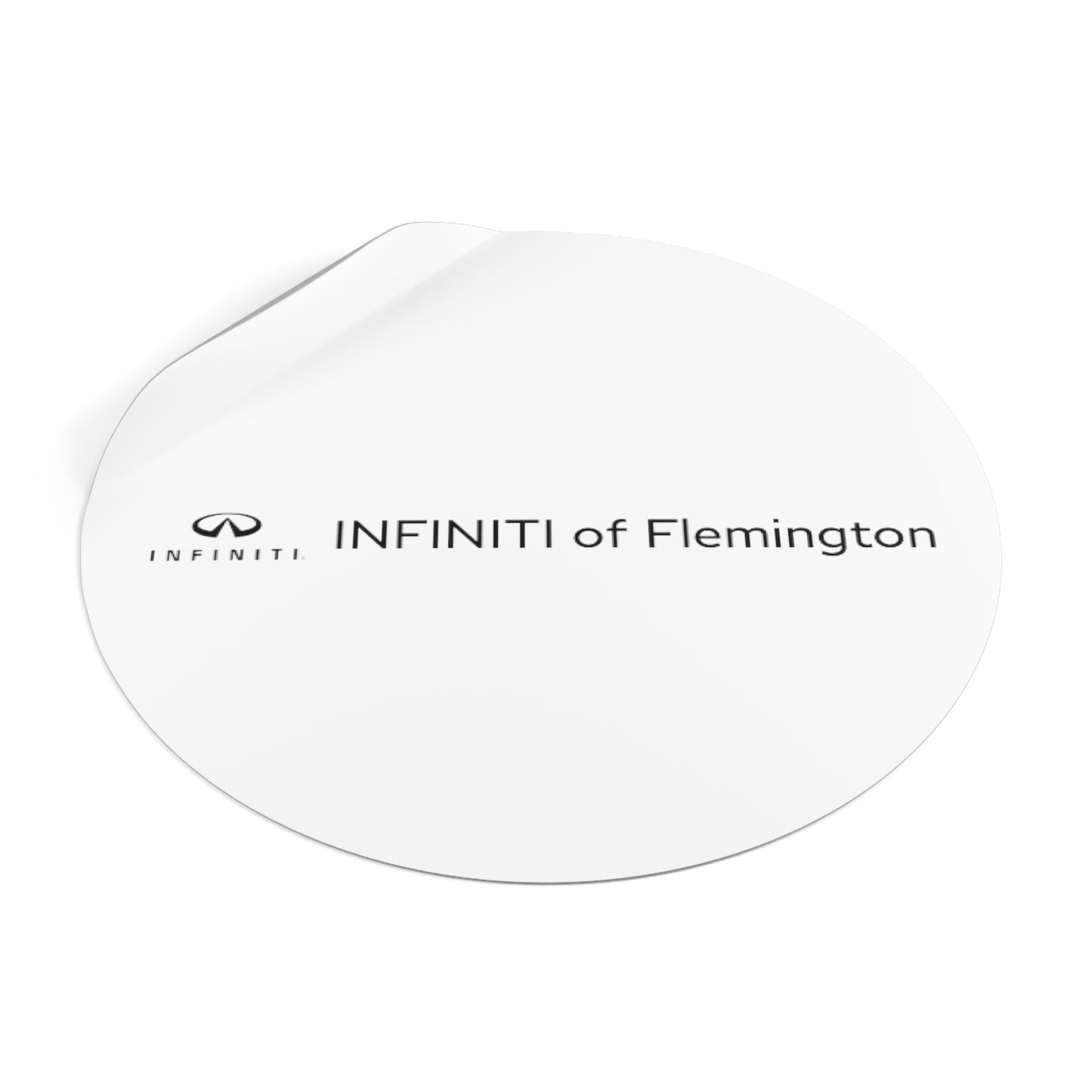 Round Vinyl Stickers - INFINITI of Flemington
