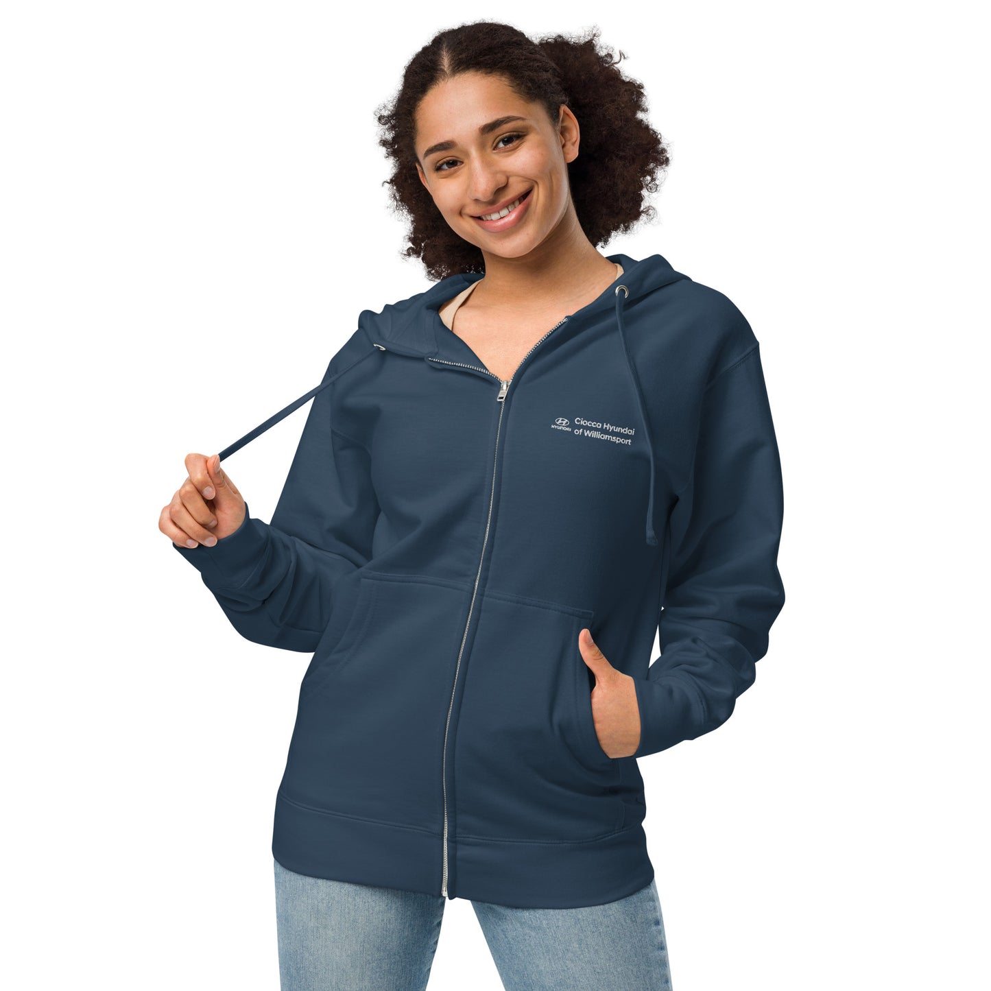 Independent Trading Co. | Unisex fleece zip up hoodie - Hyundai Williamsport