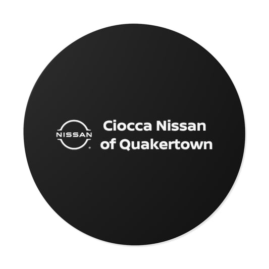 Round Vinyl Stickers - Nissan Quakertown
