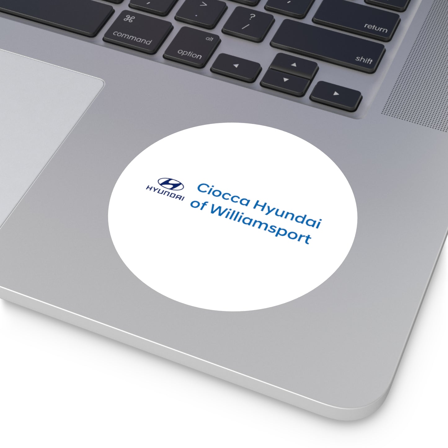Round Vinyl Stickers - Hyundai Williamsport