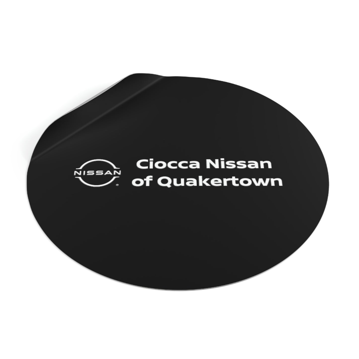 Round Vinyl Stickers - Nissan Quakertown